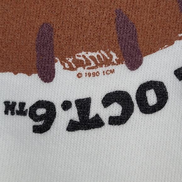 Vintage 90s Anvil Sweatshirt Womens Large 20x24 Amphitheatre - Picture 12 of 13